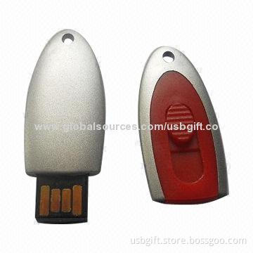 USB Flash Disk with 4GB Capacity, Plug-and-play Function